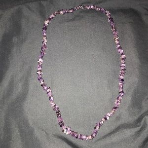 Purple necklace from Mexico